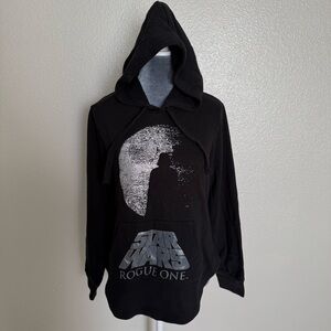 Disney Parks Star Wars Rogue One Darth Vader Women’s Medium Black Hoodie